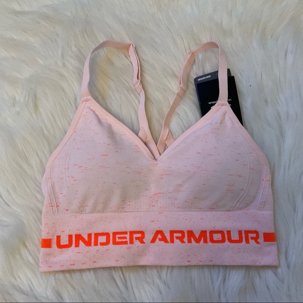 Under Armour Light Support Compression Sports Bra - NWT - Size XS - Picture 3 of 10